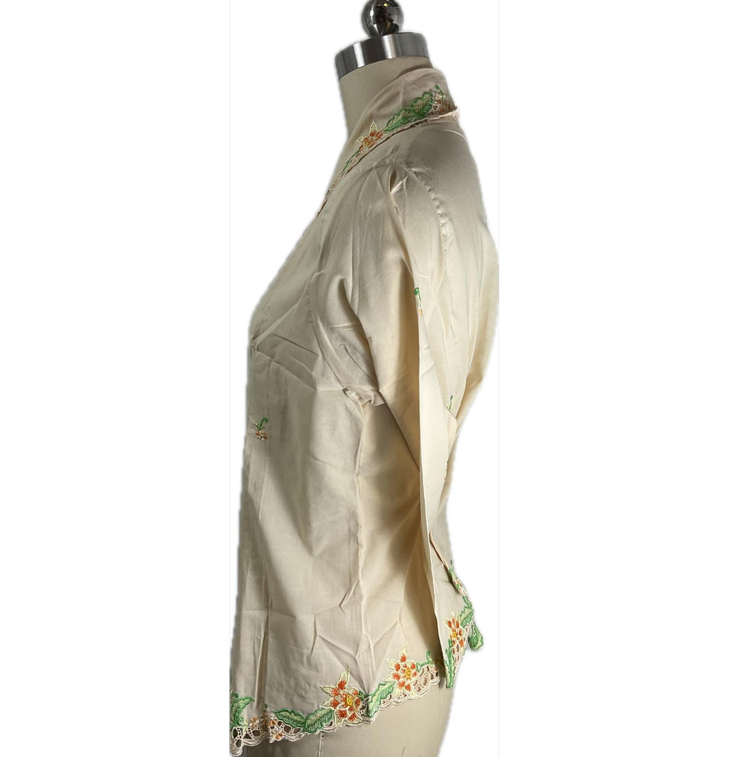 Premium Peranakan Top PPT-M-BEIGE-B66010