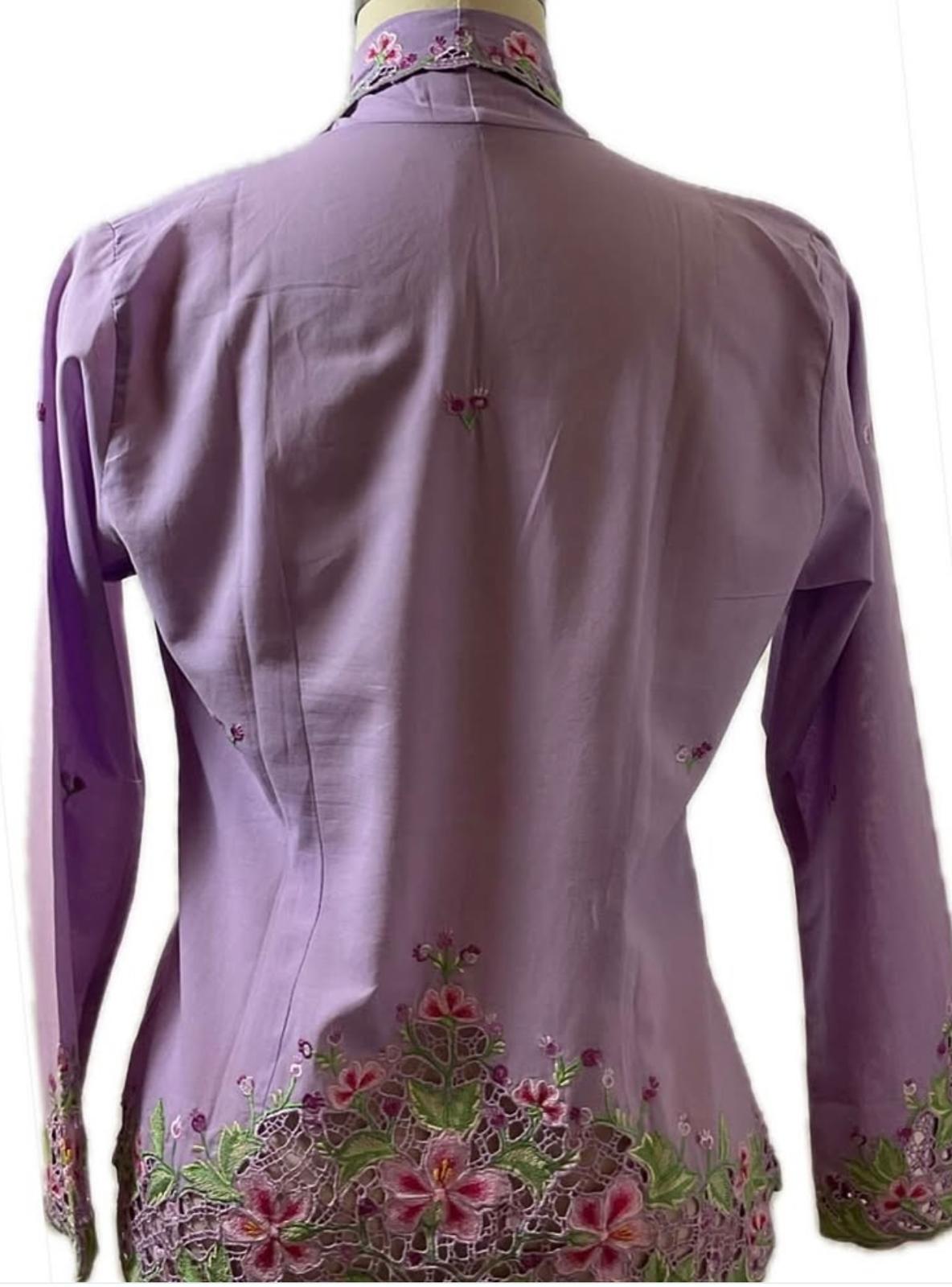 Premium Peranakan Top PPT-2XL-PURPLE-B66666011