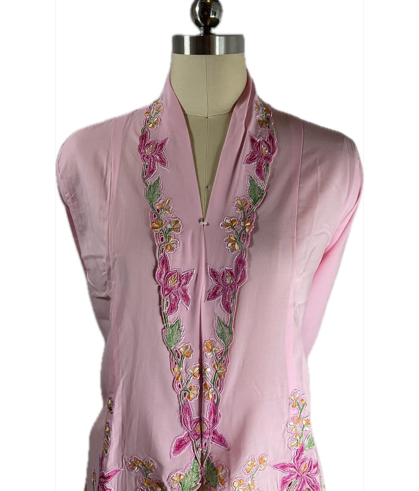 Premium Peranakan Top PPT-XL-PINK-B6666013