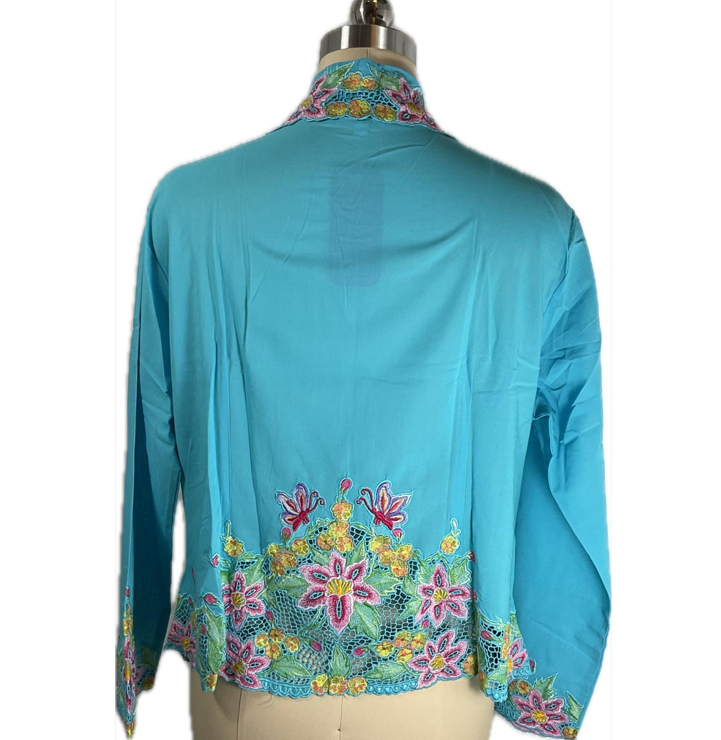 Premium Peranakan Top PPT-XL-BLUE-B6666019