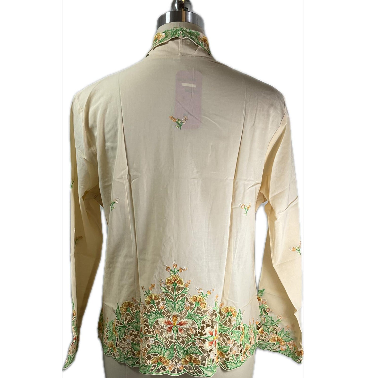 Premium Peranakan Top PPT-XL-YELLOW-B6666022