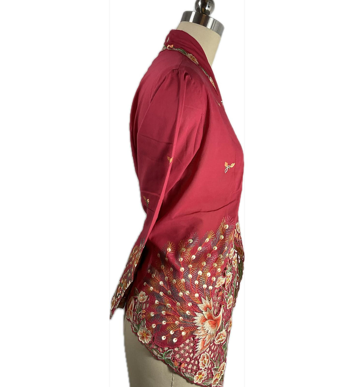 Premium Peranakan Top PPT-2XL-RED-B66666009