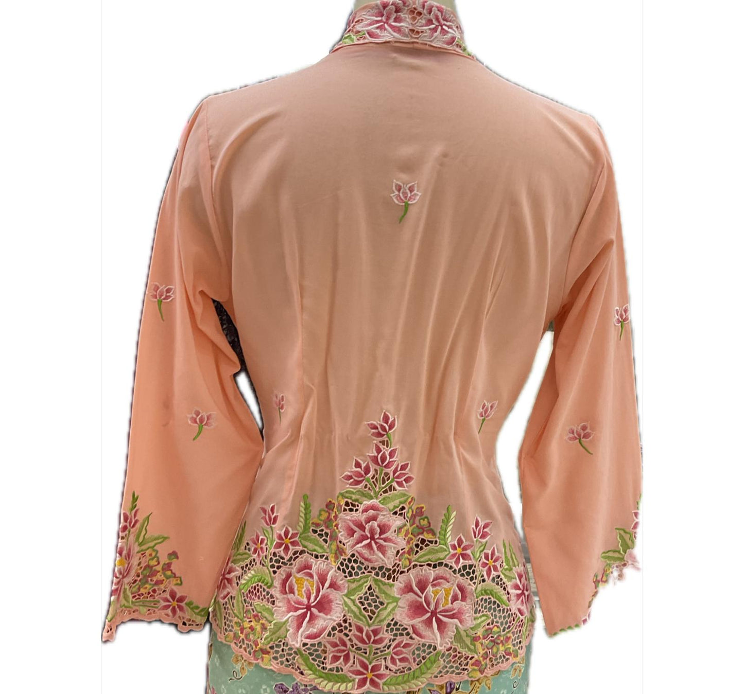 Premium Peranakan Top PPT-L-PINK-B666015