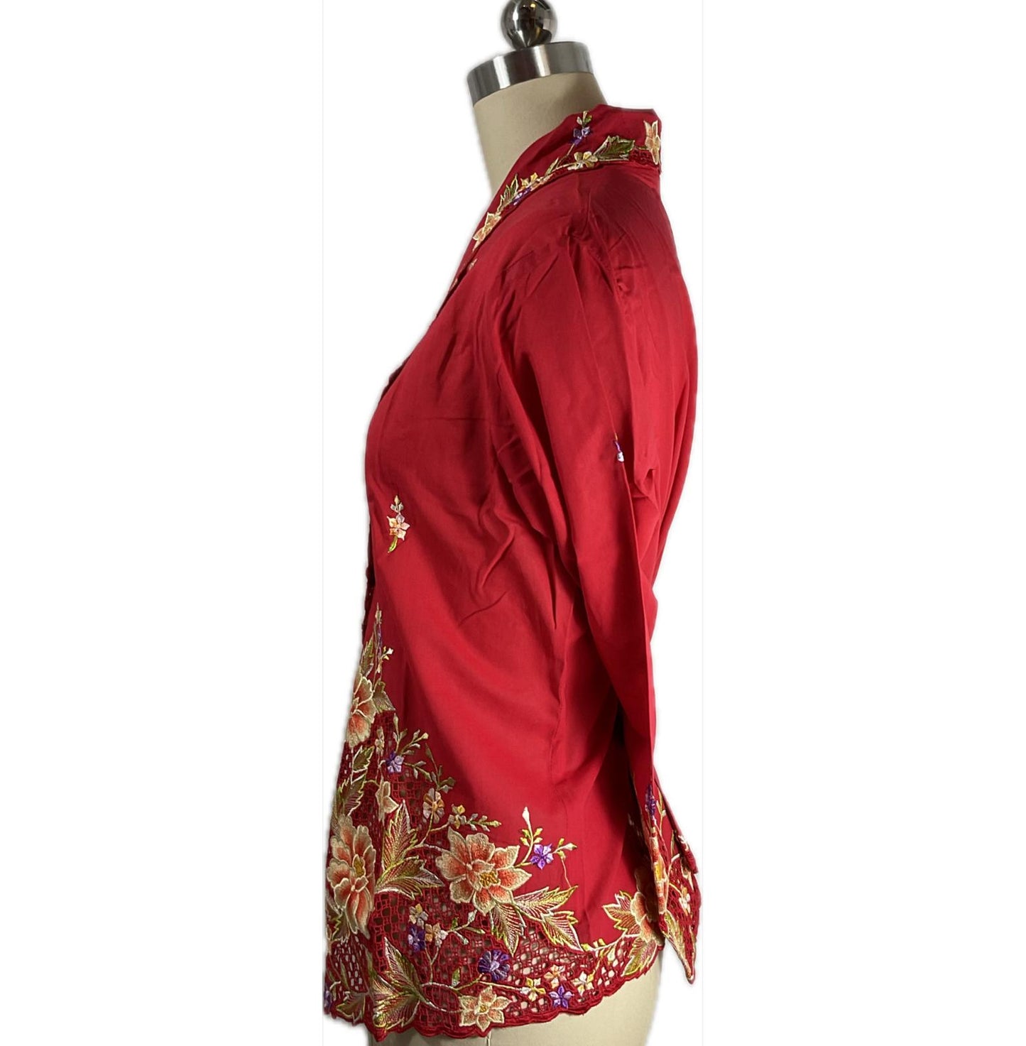 Premium Peranakan Top PPT-2XL-RED-B66666015