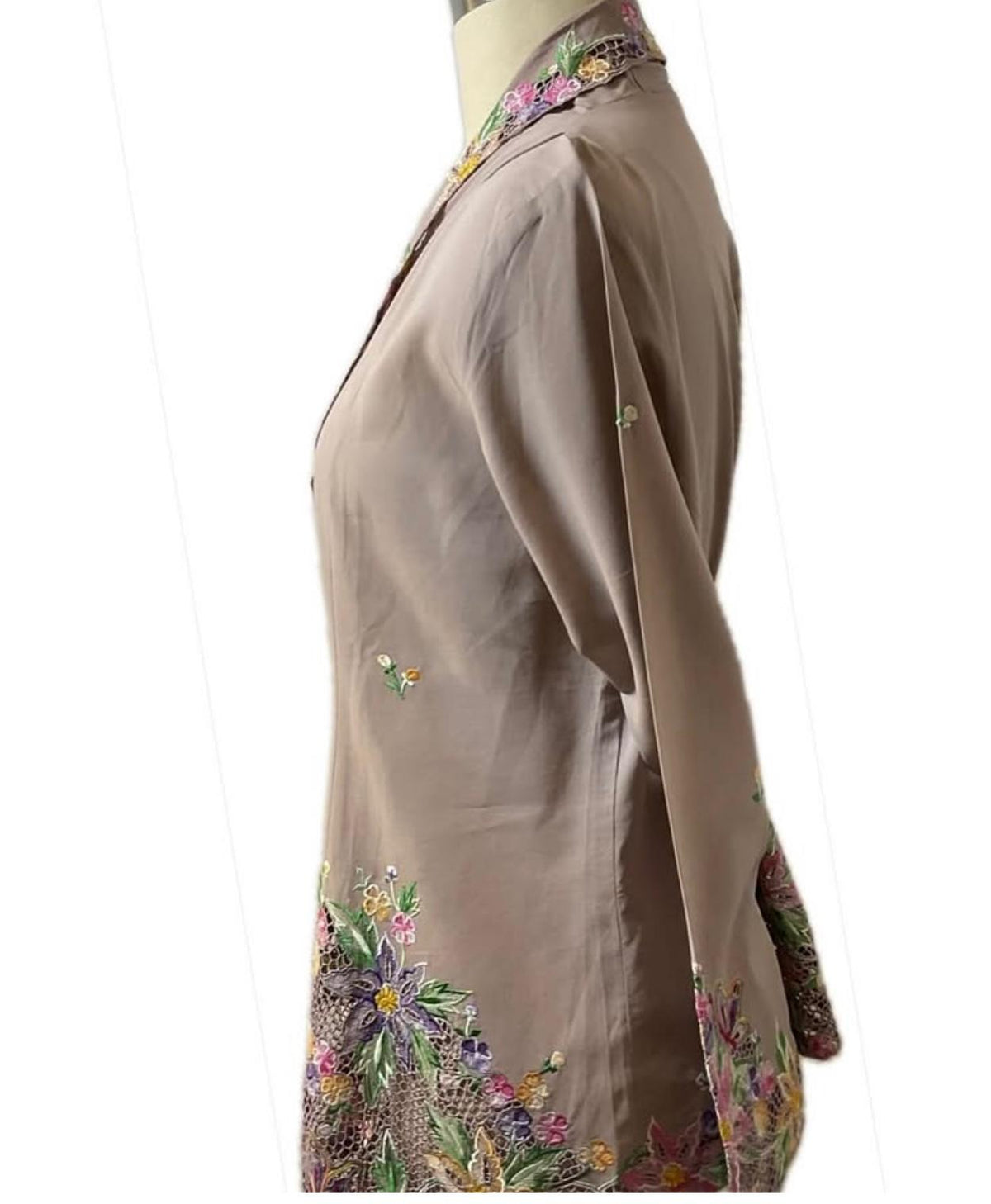 Premium Peranakan Top PPT-2XL-GRAY-B66666020