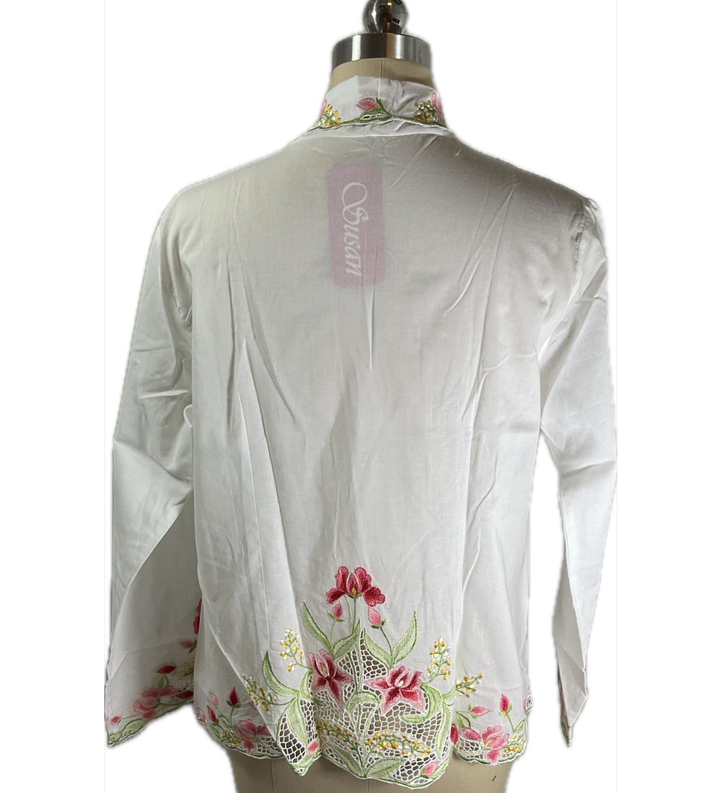 Standard Peranakan Top SPT-XXL-WHITE-A66666006