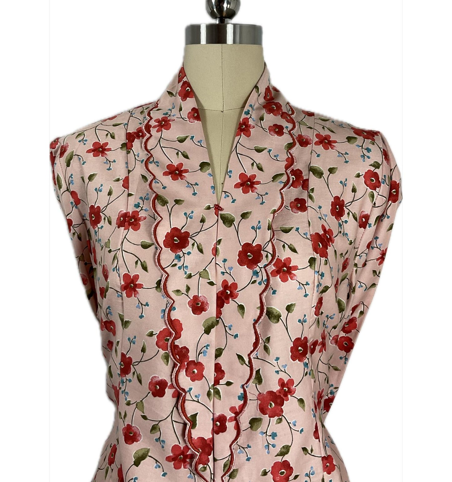 Standard Peranakan Top SPT-XXXL-PEACH-A666666008