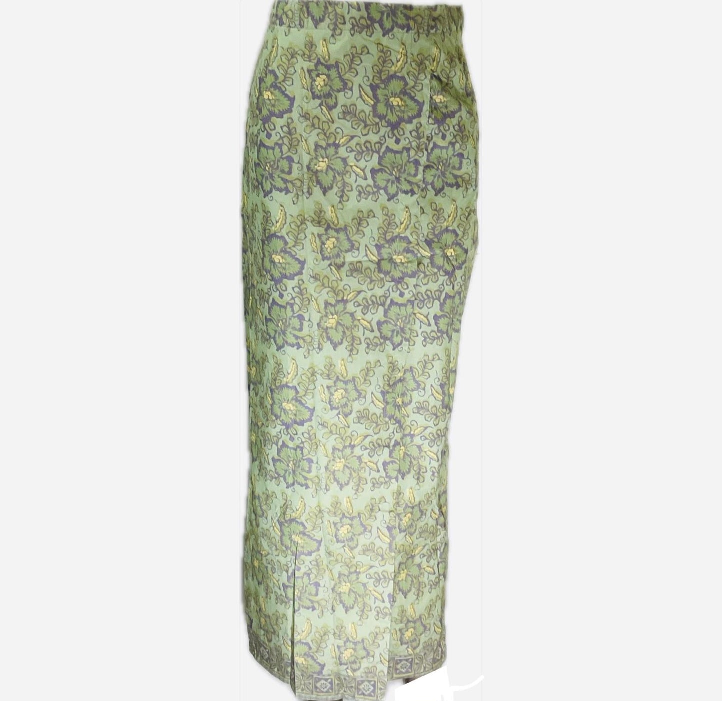 Ladies Batik Sarong LBS-S-GREEN-3011