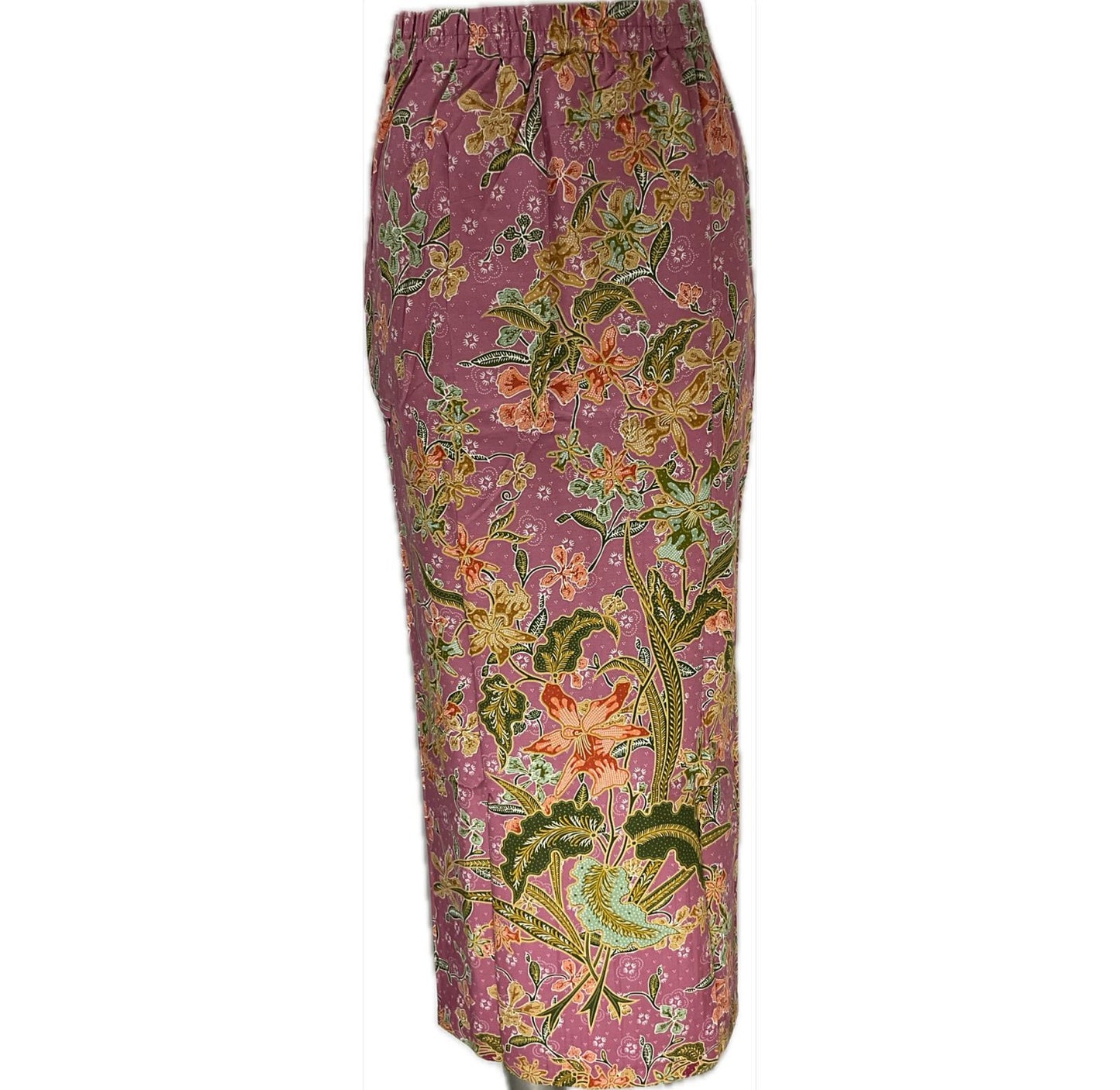 Ladies Batik Sarong LBS-S-PINK-3012