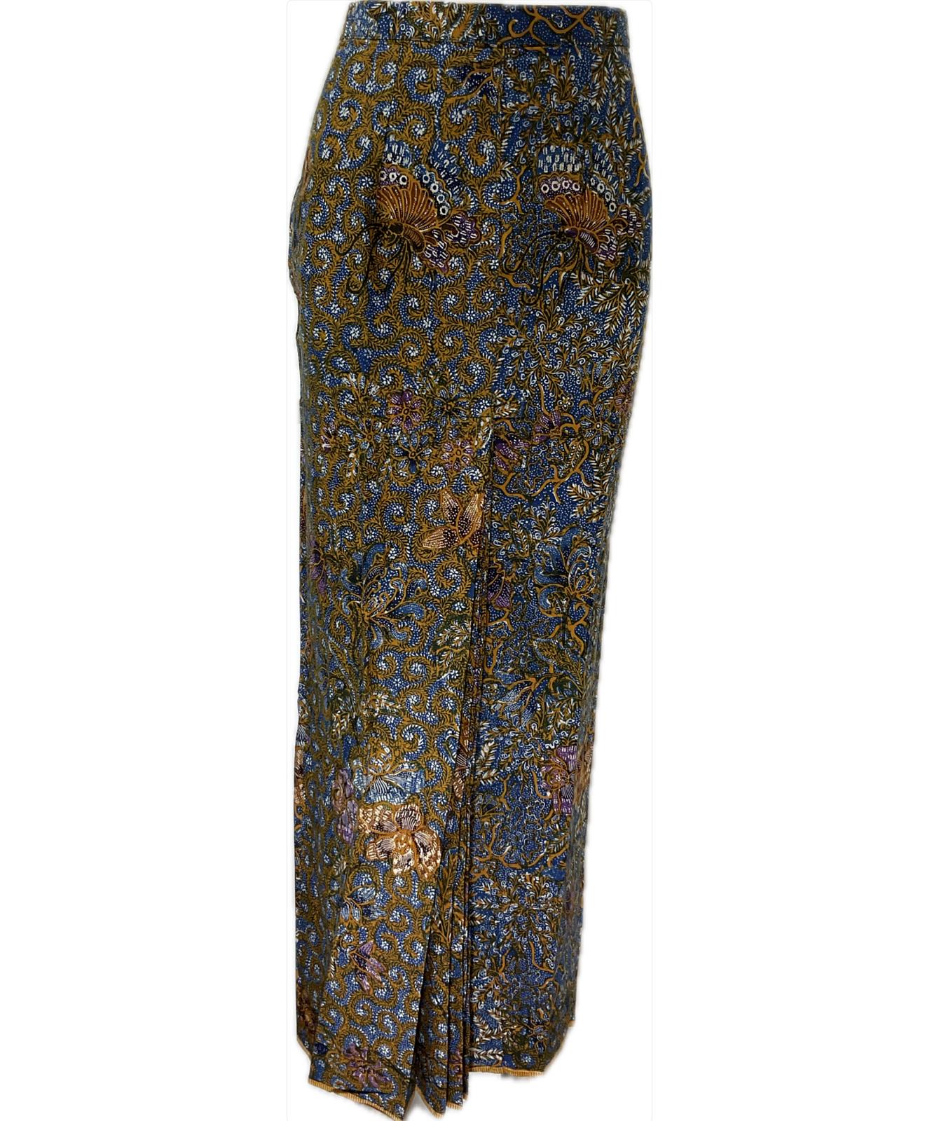 Ladies Batik Sarong LBS-S-BROWN-3028