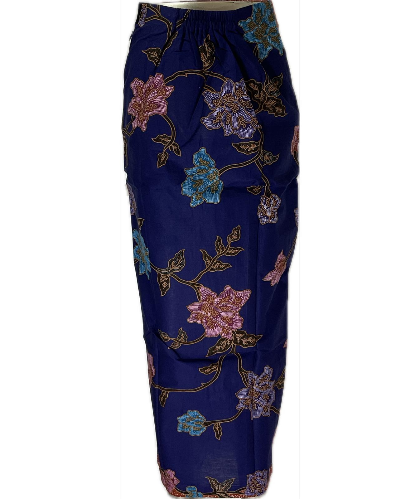 Ladies Batik Sarong LBS-S-PURPLE-3019