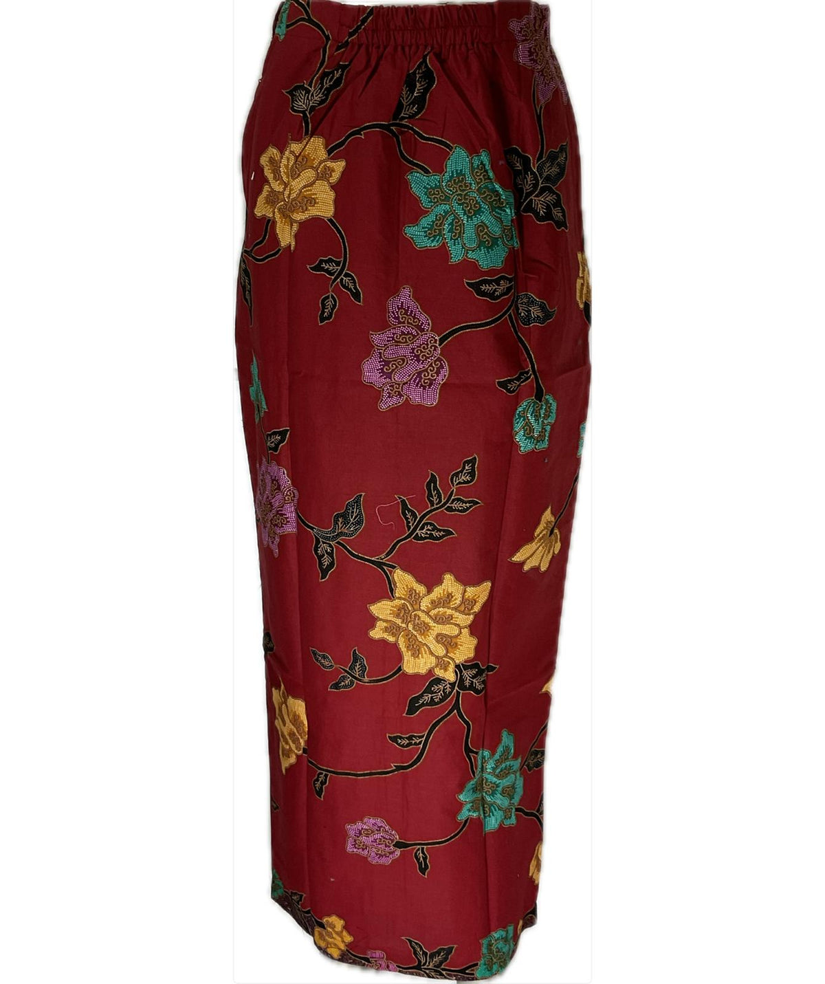 Ladies Batik Sarong LBS-S-MAROON-3023