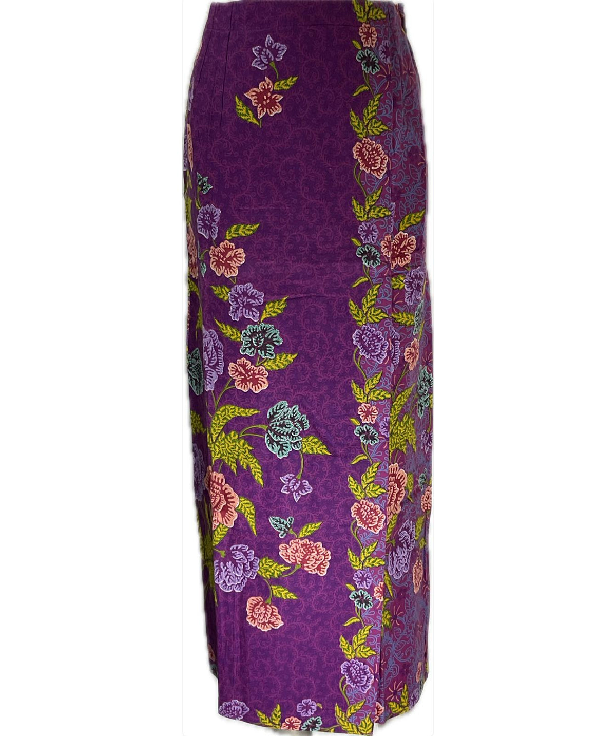 Ladies Batik Sarong LBS-M-PURPLE-33026
