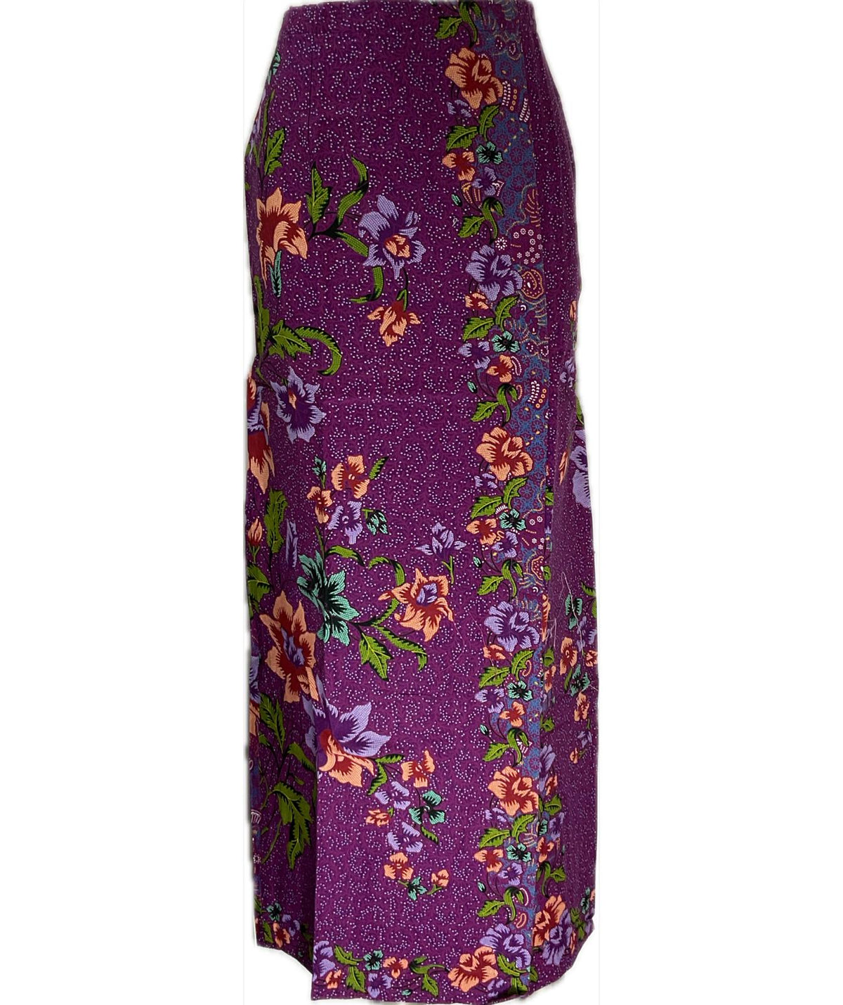 Ladies Batik Sarong LBS-M-PURPLE-33012