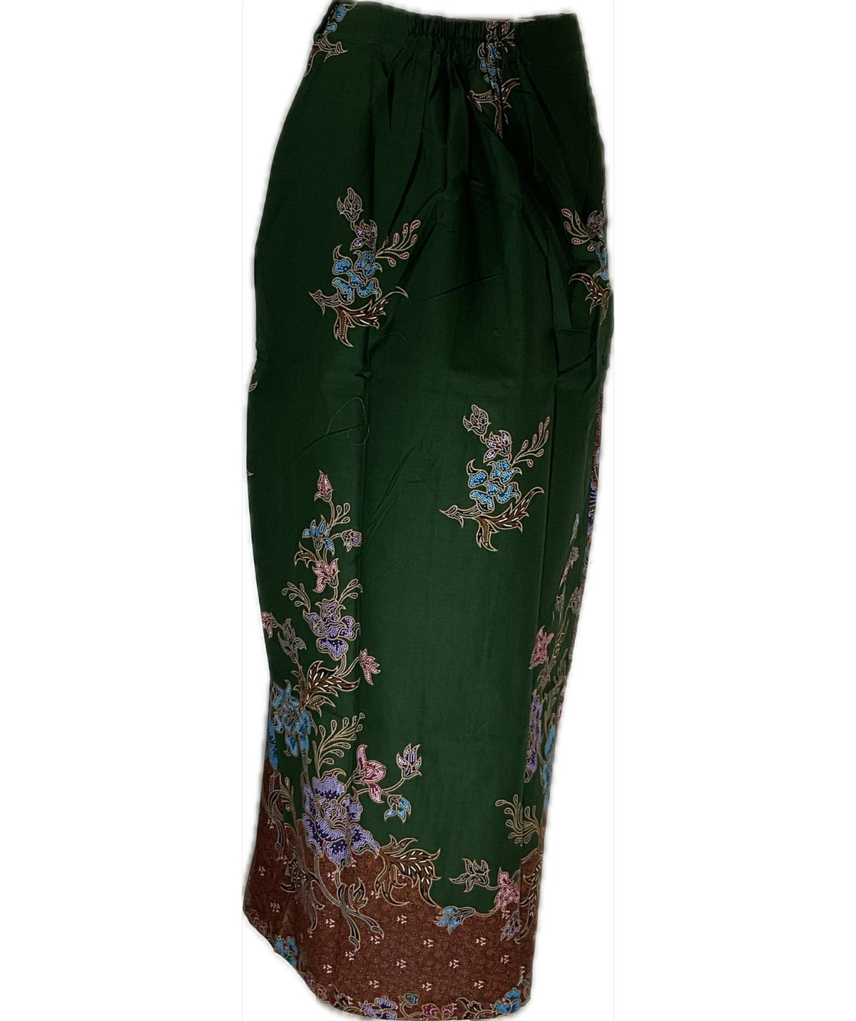 Ladies Batik Sarong LBS-M-GREEN-33034