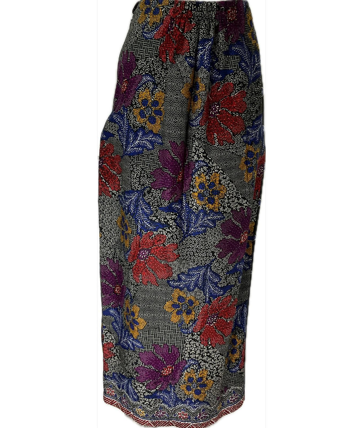 Ladies Batik Sarong LBS-M-BLUE-33032