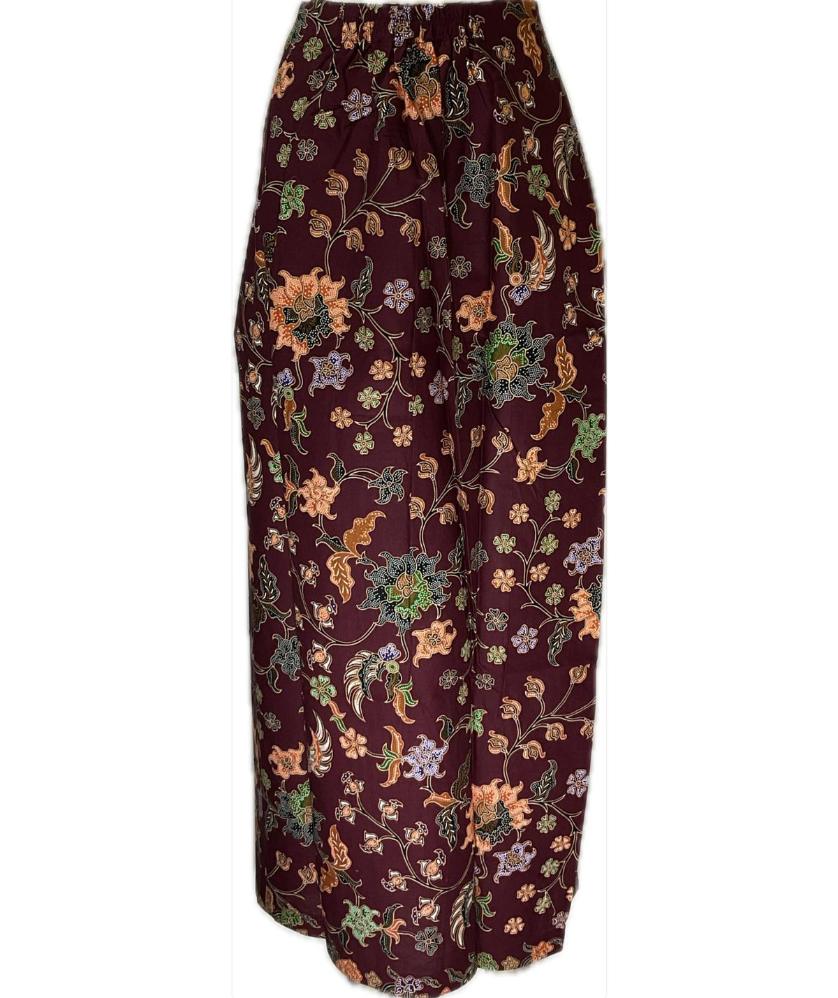 Ladies Batik Sarong LBS-L-MAROON-333003