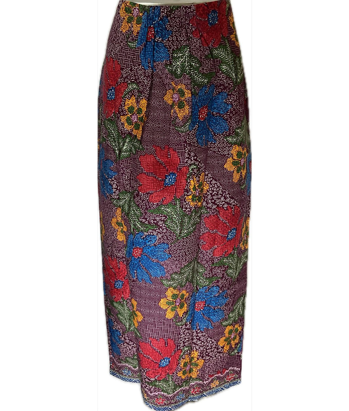Ladies Batik Sarong LBS-L-RED-333007