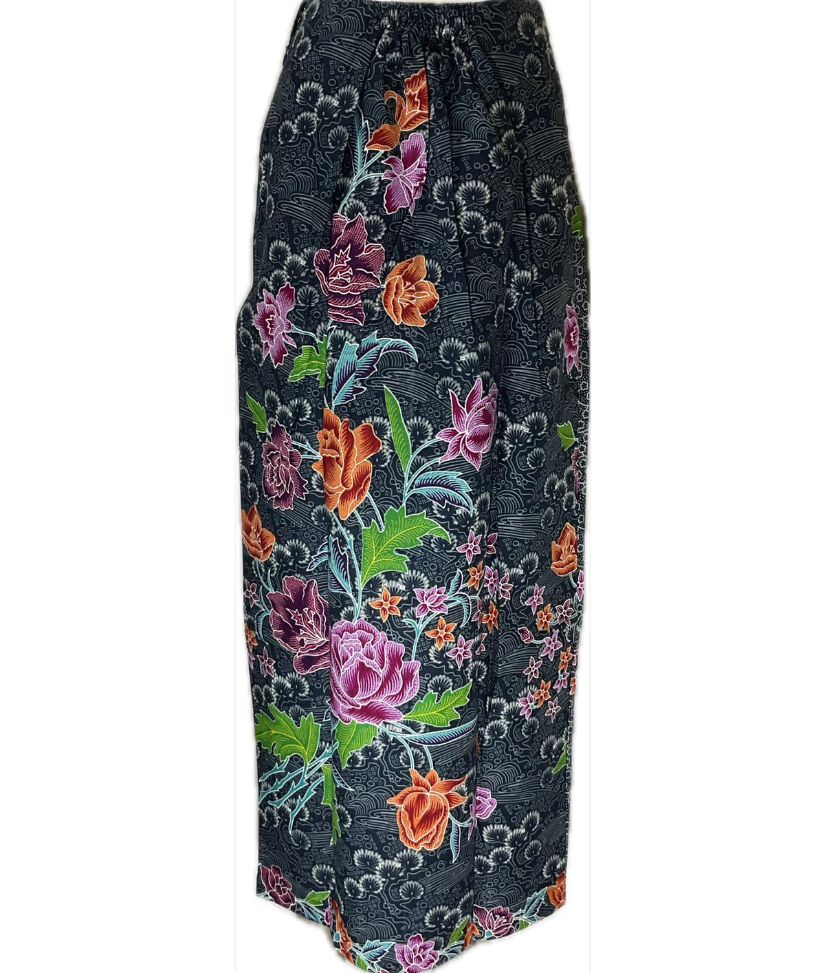 Ladies Batik Sarong LBS-L-BLUE-333010