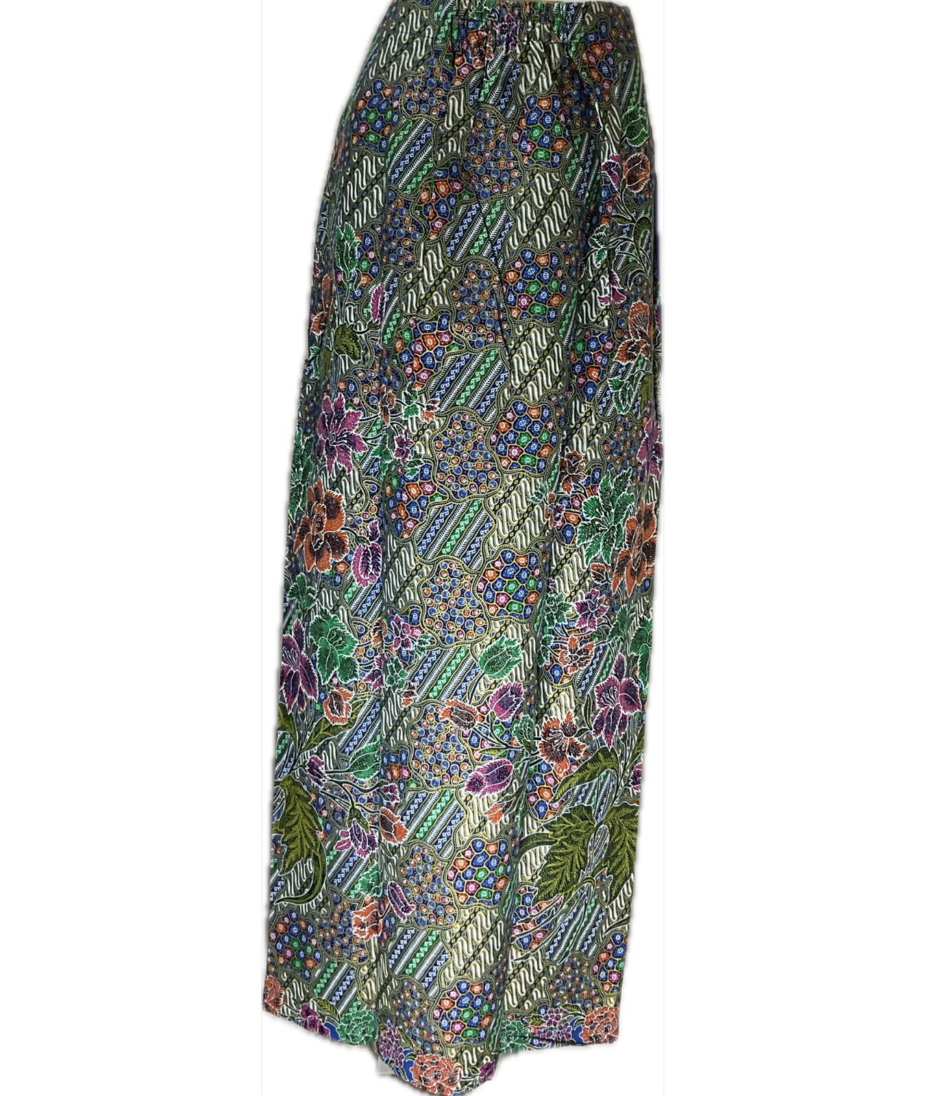 Ladies Batik Sarong LBS-L-BLUE-333018