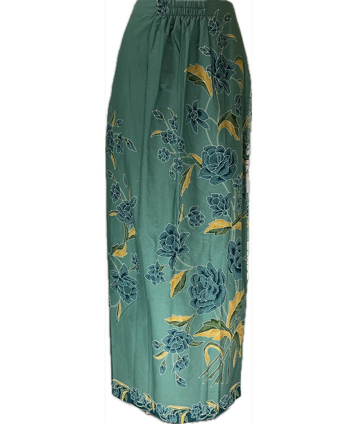 Ladies Batik Sarong LBS-L-TURQUOISE-333032