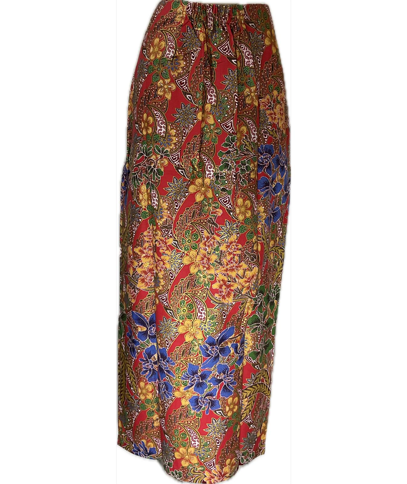 Ladies Batik Sarong LBS-L-RED-333024