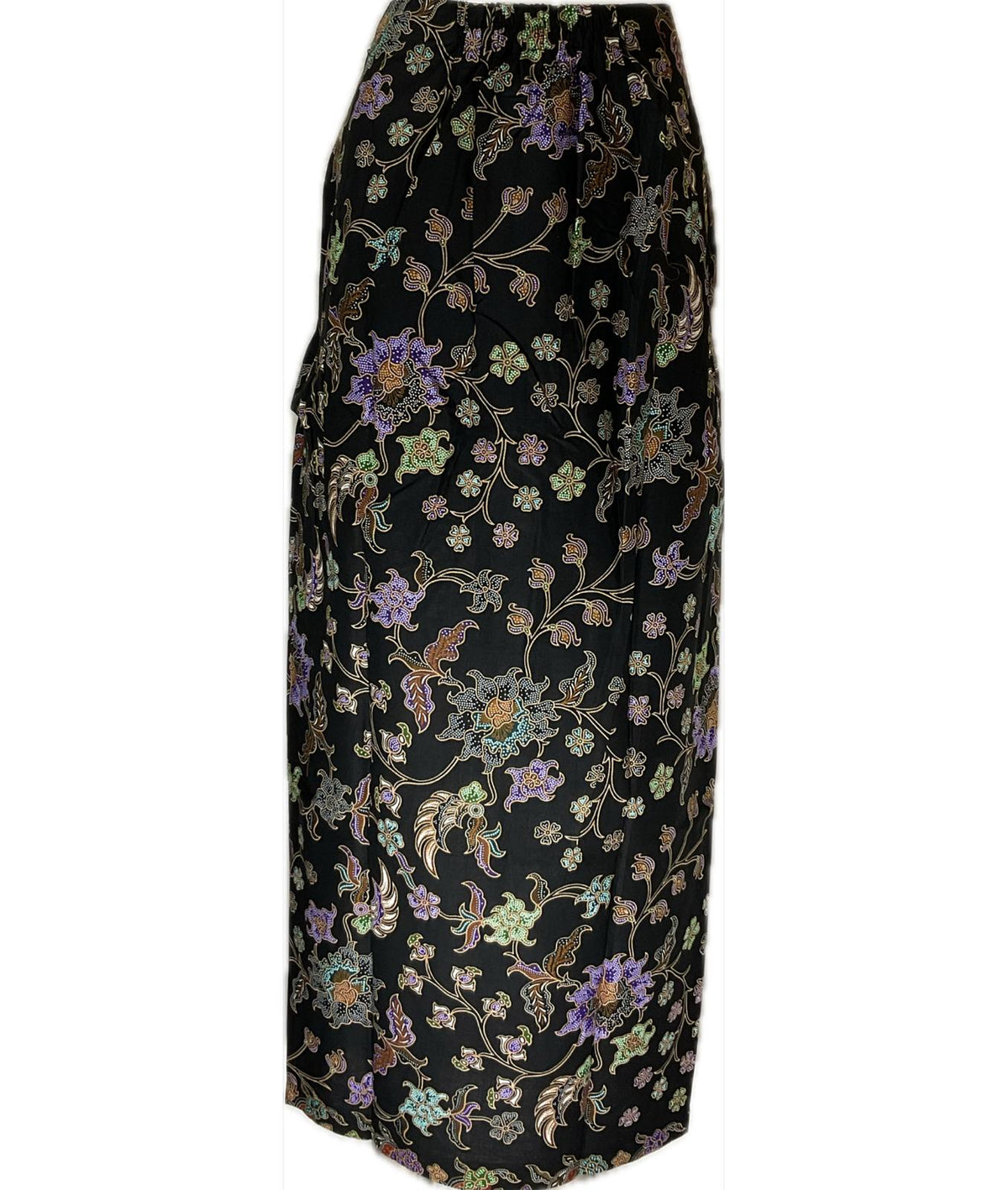 Ladies Batik Sarong LBS-L-BLACK-333026