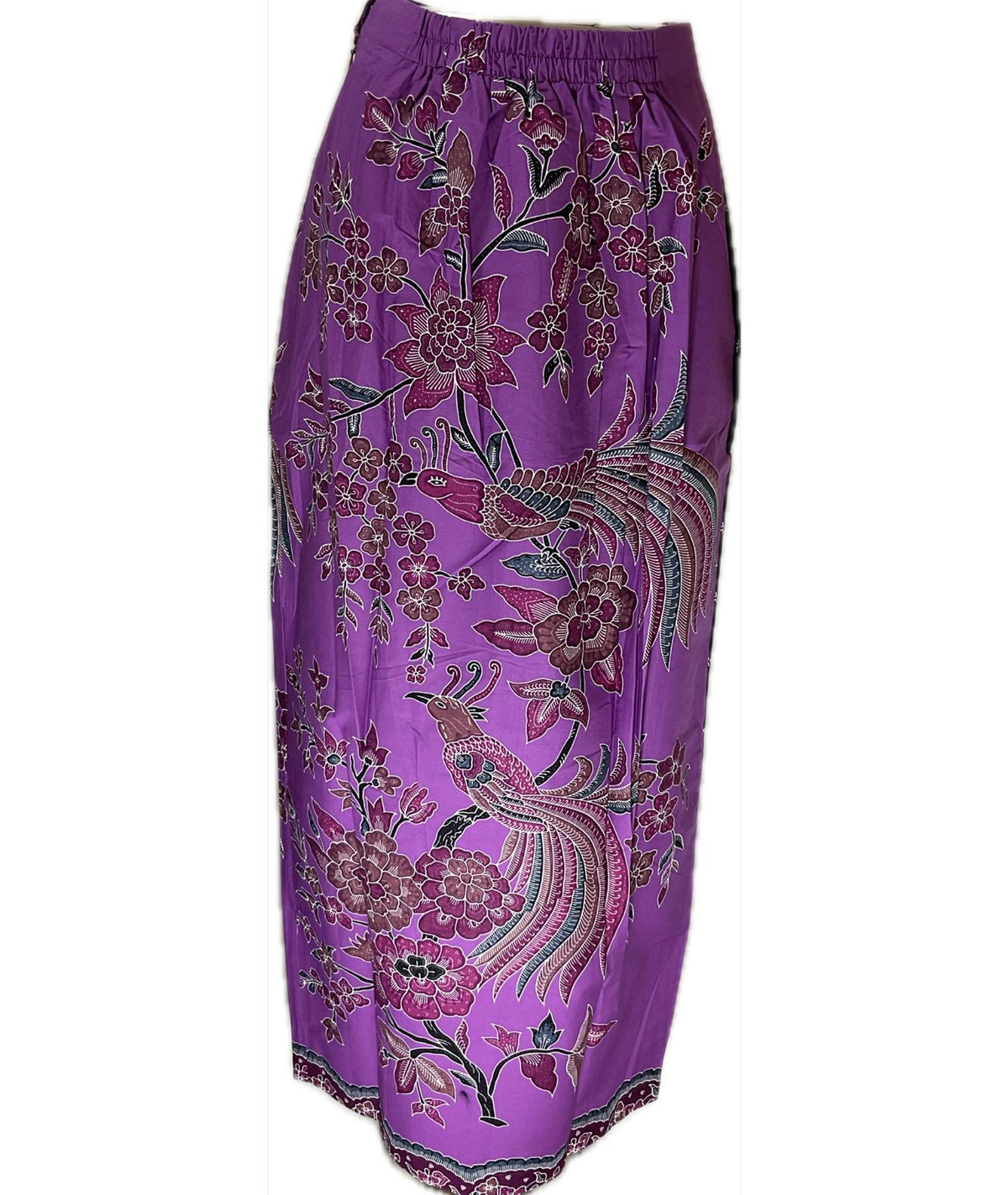 Ladies Batik Sarong LBS-L-PURPLE-333028