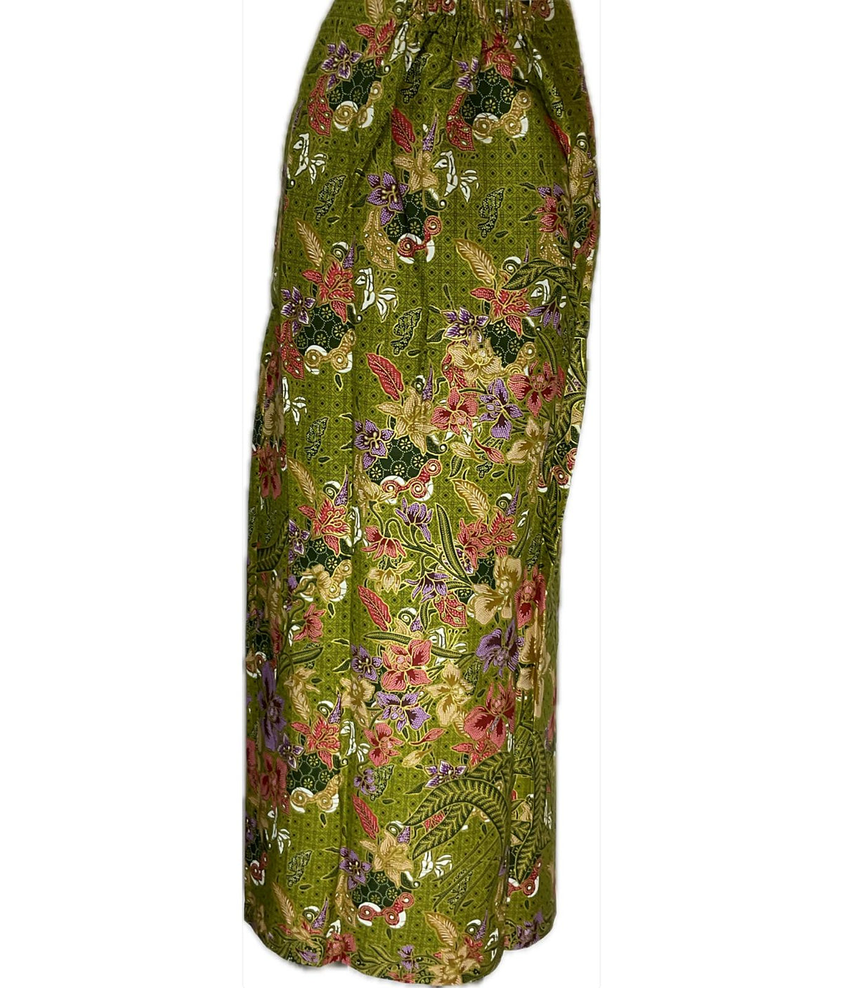 Ladies Batik Sarong LBS-XL-GREEN-3333001