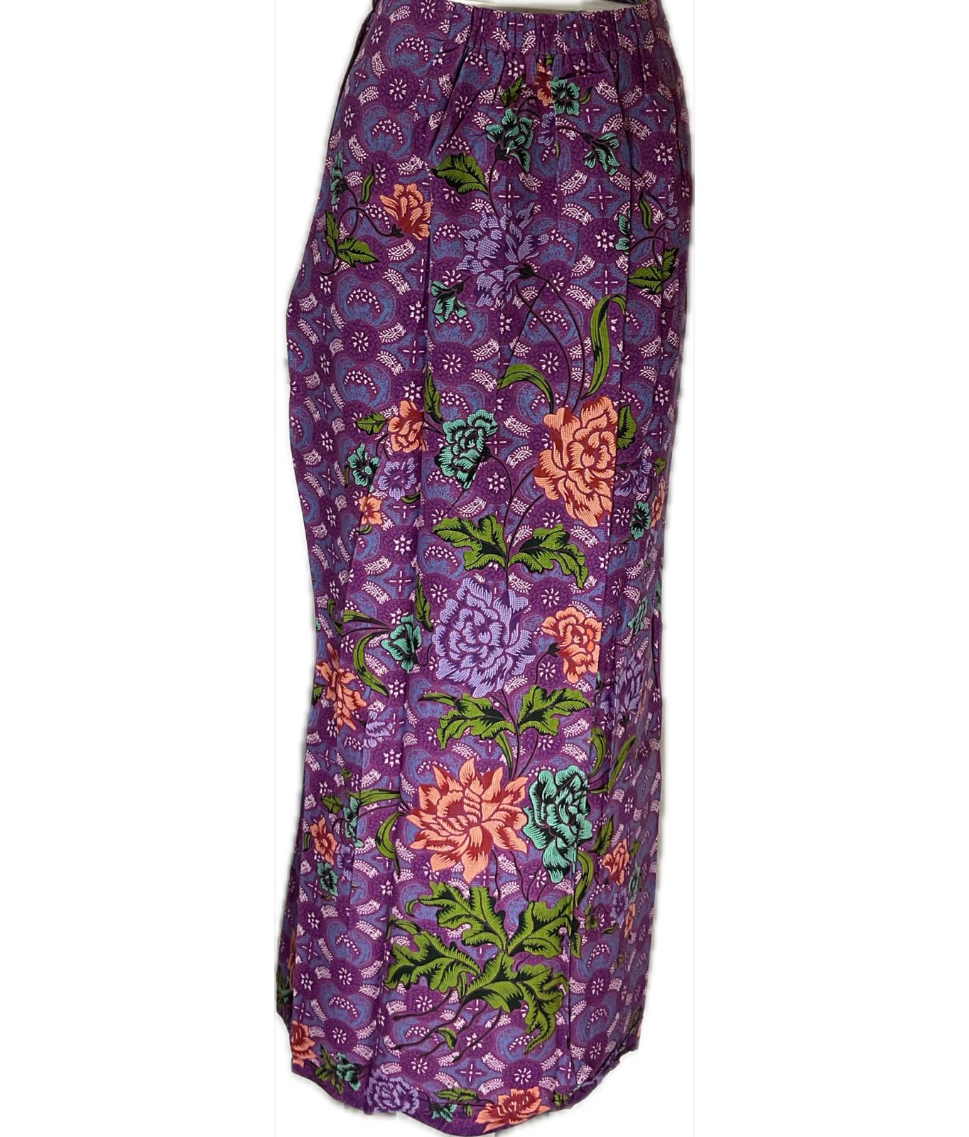 Ladies Batik Sarong LBS-XL-PURPLR-3333009
