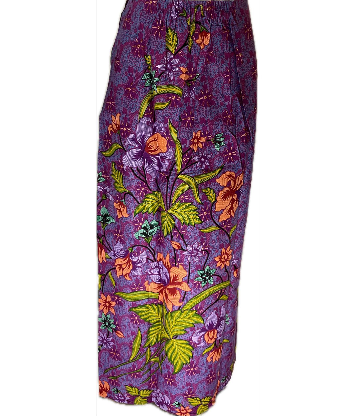 Ladies Batik Sarong LBS-XL-PURPLR-3333010
