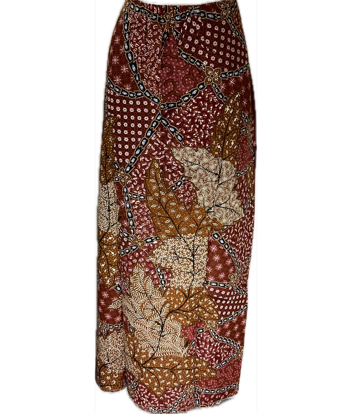 Ladies Batik Sarong LBS-XL-BROWN-3333012