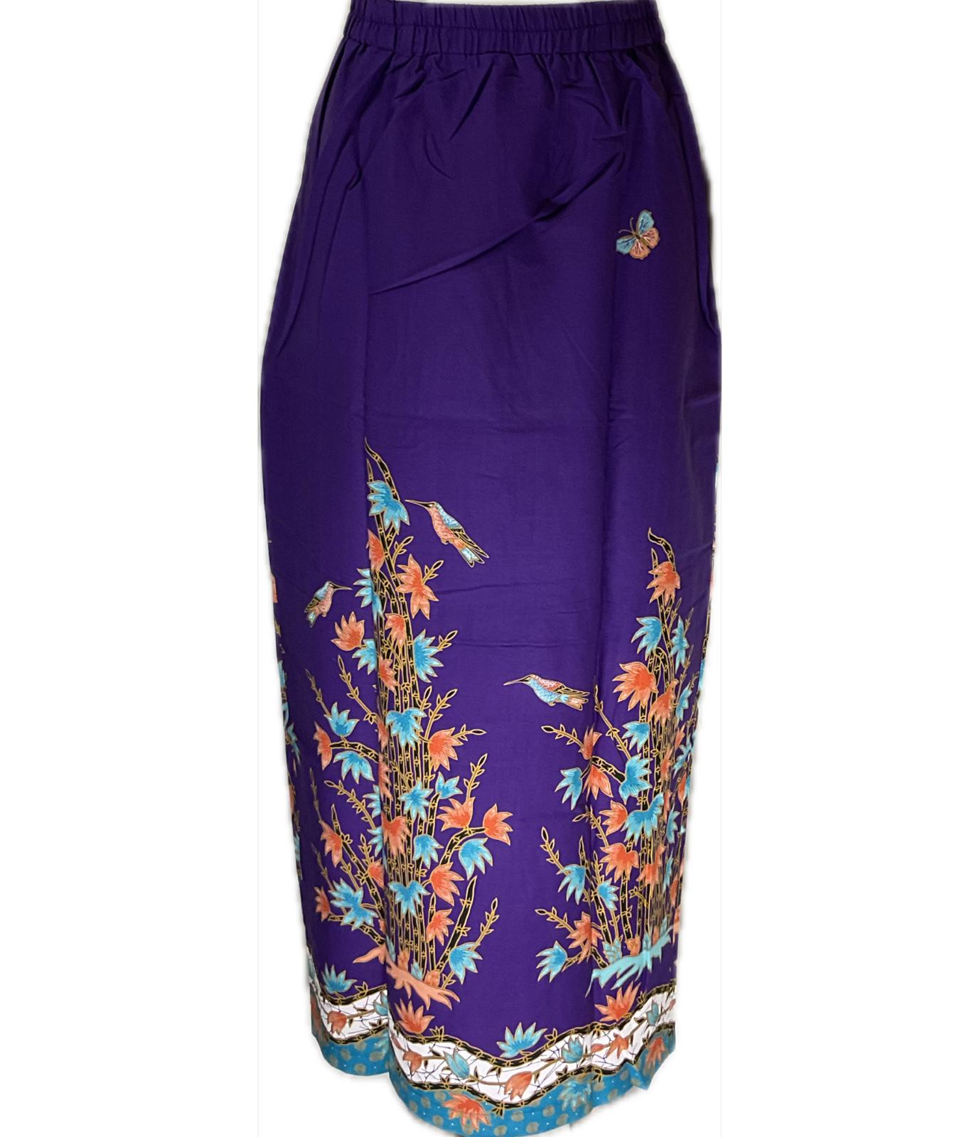 Ladies Batik Sarong LBS-XL-PURPLE-3333013