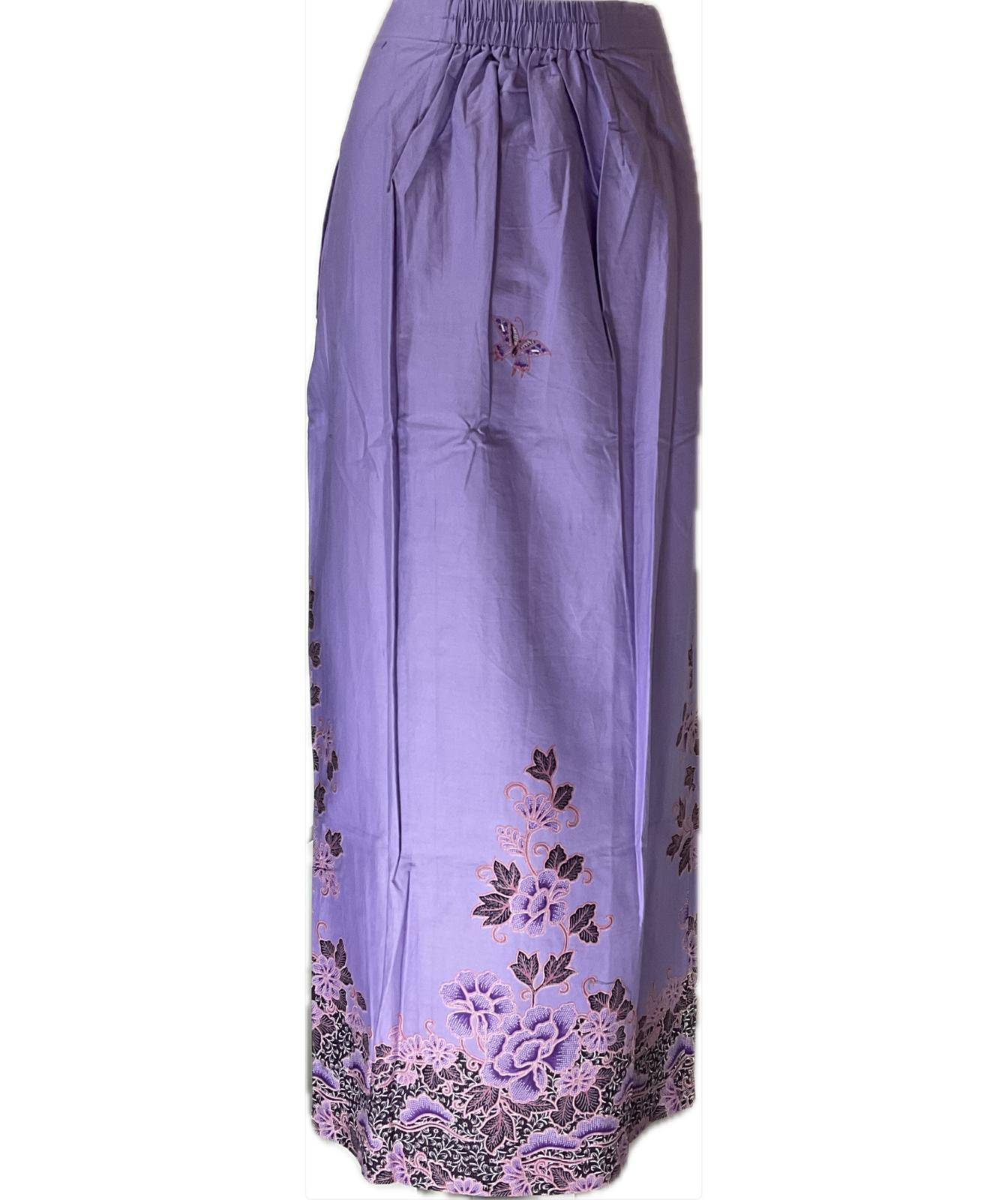 Ladies Batik Sarong LBS-XL-PURPLE-3333031
