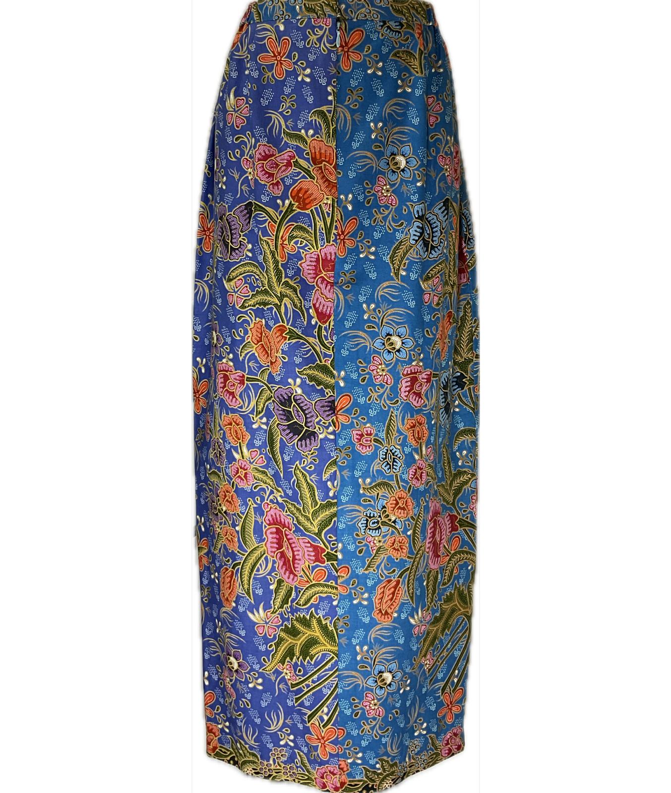 Ladies Batik Sarong LBS-XL-BLUE-3333038