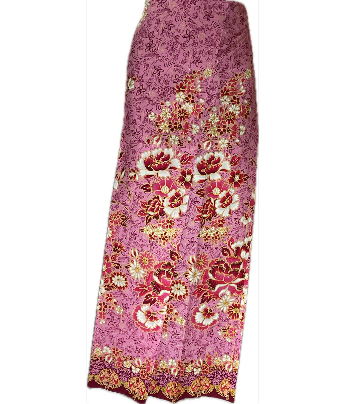 Ladies Batik Sarong LBS-2XL-PINK-33333025