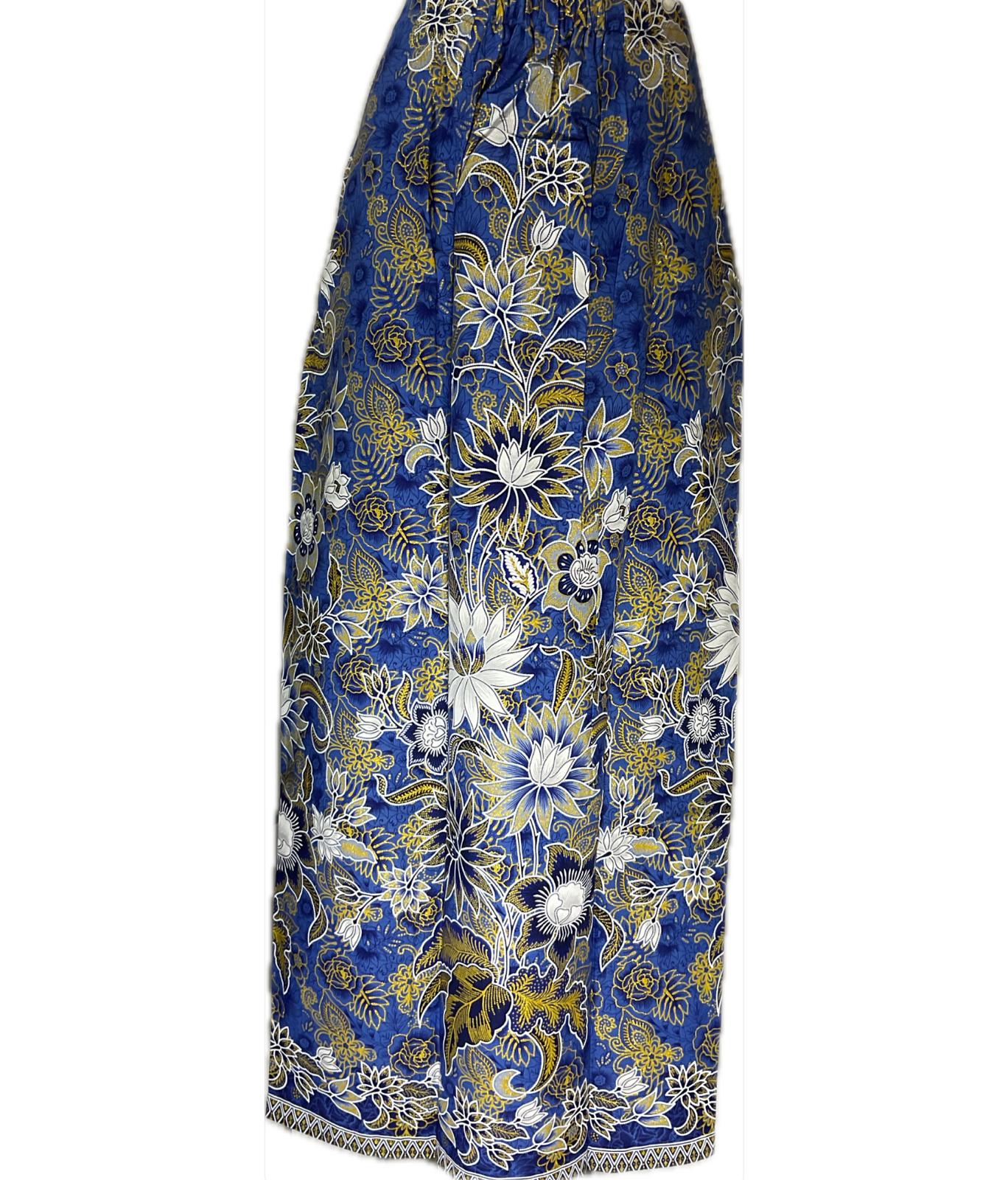 Ladies Batik Sarong LBS-3XL-BLUE-333333010