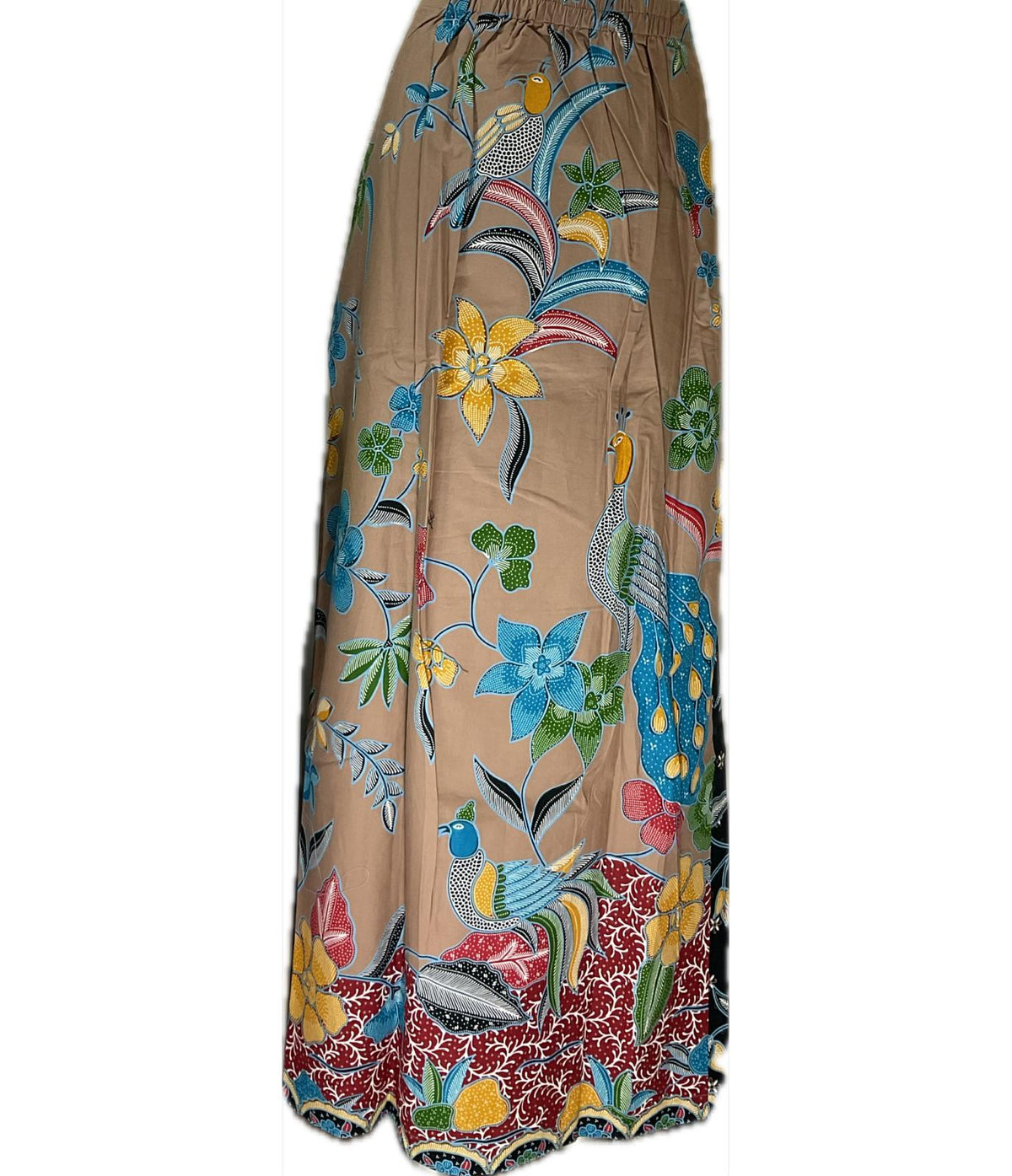 Ladies Batik Sarong LBS-4XL-BROWN-3333333001