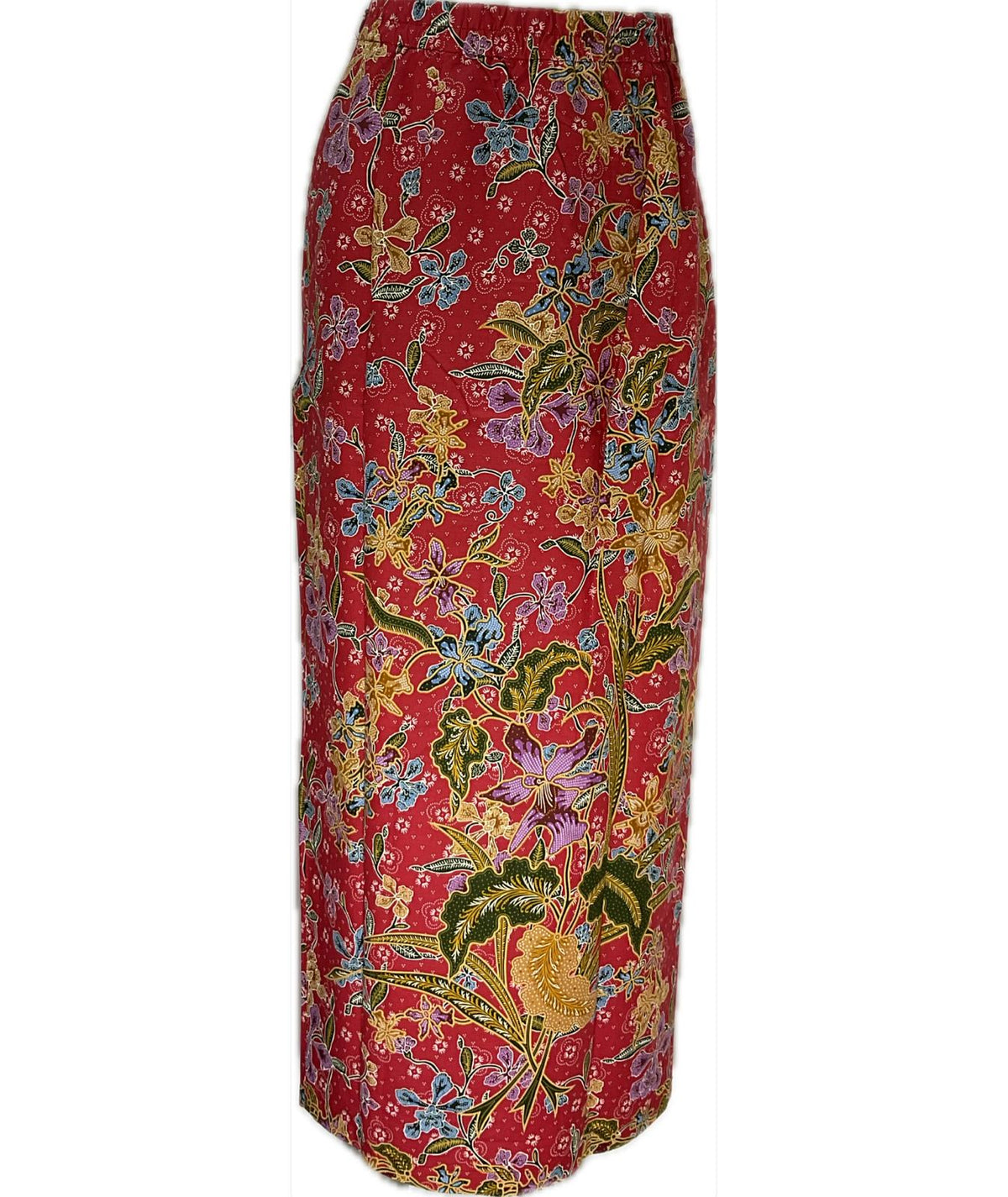 Ladies Batik Sarong LBS-3XL-RED-333333022