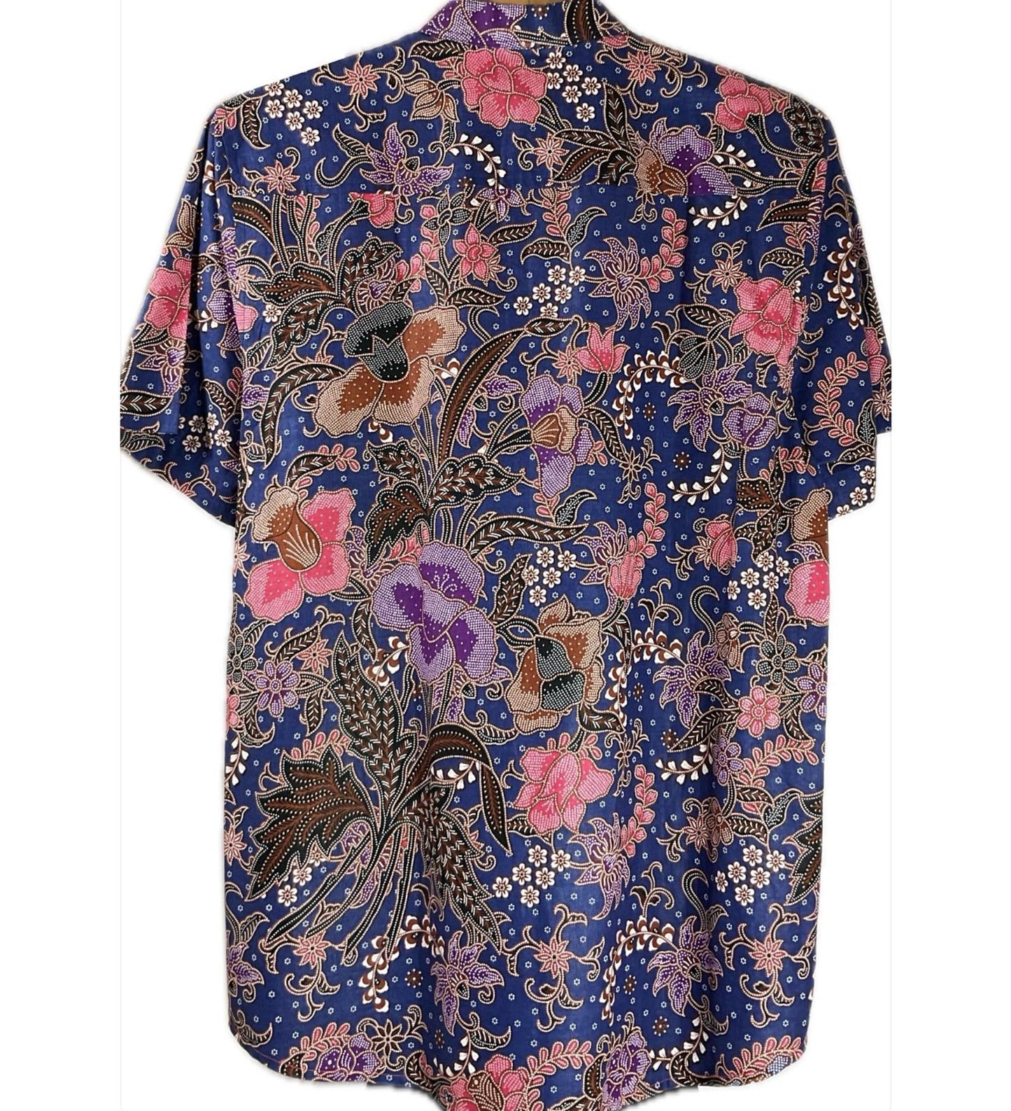 Mens Batik Top MBT-M-BLUE-2003