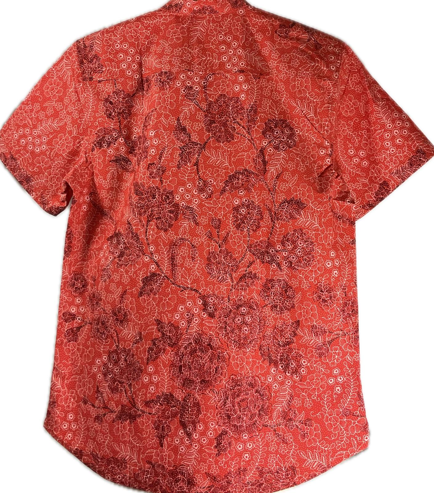 Mens Batik Top MBT-M-RED-2017