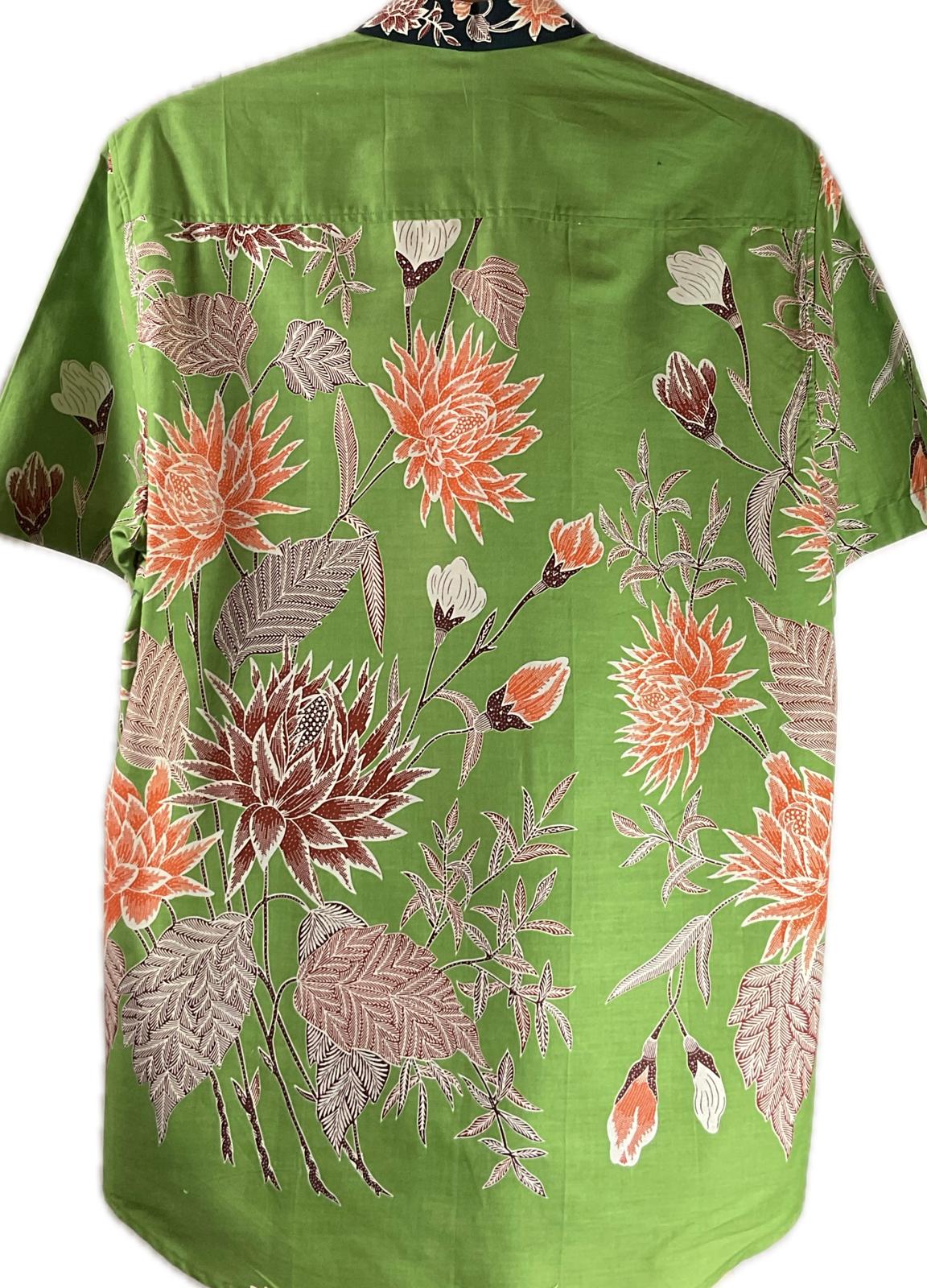 Mens Batik Top MBT-XL-BLACK-222006