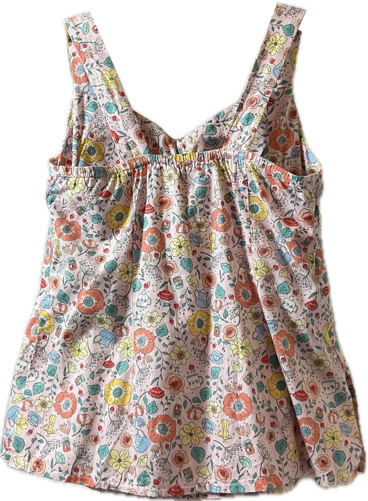 Ladies Batik Top LBT-M-PEACH-C11002