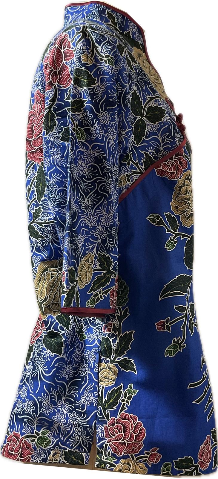 Ladies Batik Top LBT-XL-BLUE-H1111001
