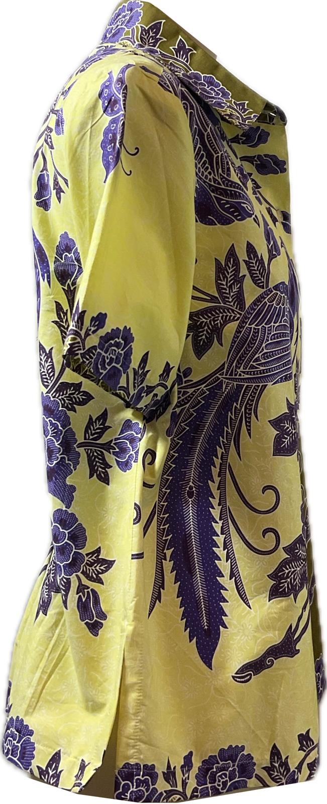 Ladies Batik Top LBT-XXL-YOLLOW-K11111001