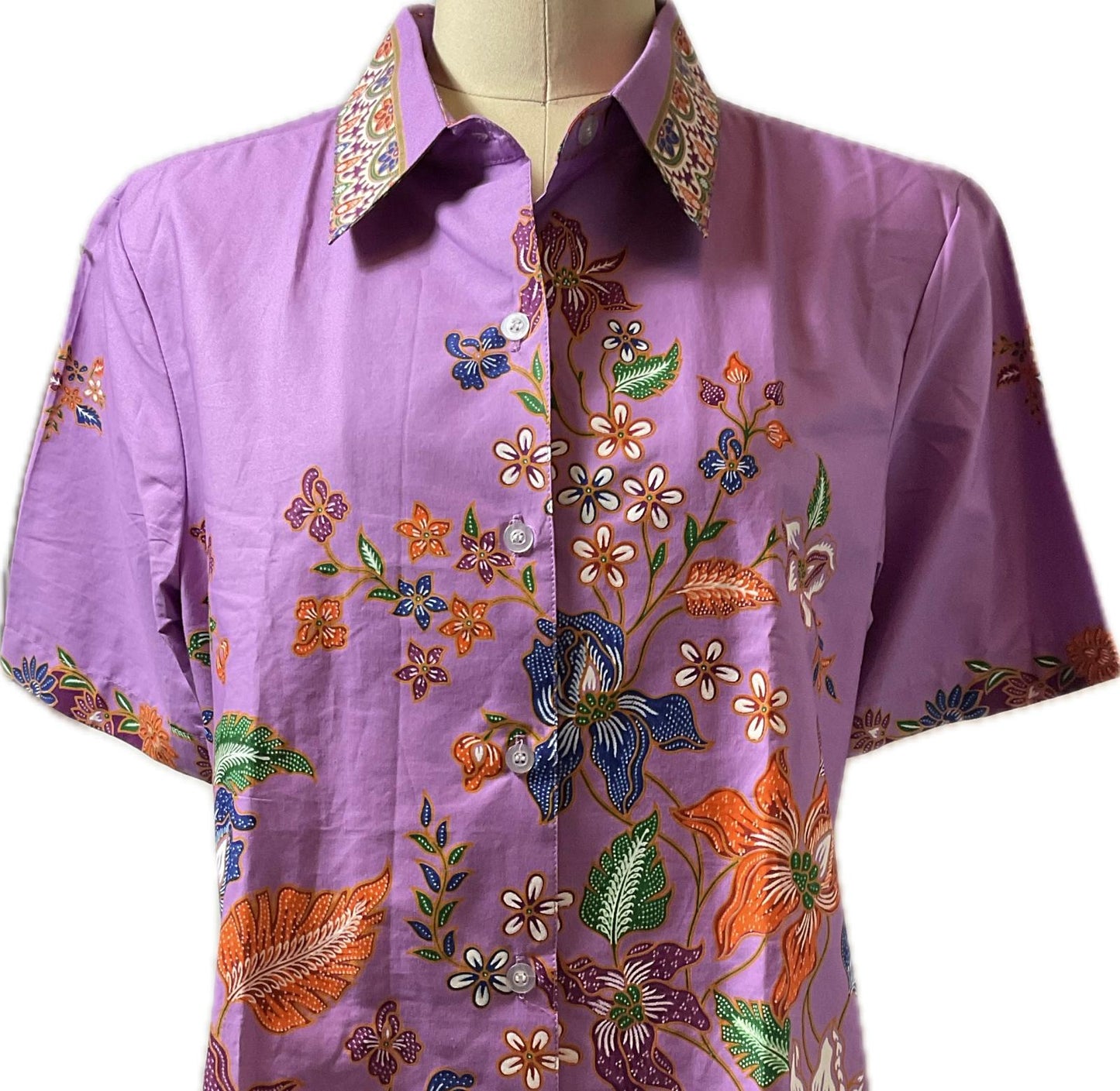Ladies Batik Top LBT-XXL-PURPLE-K11111003