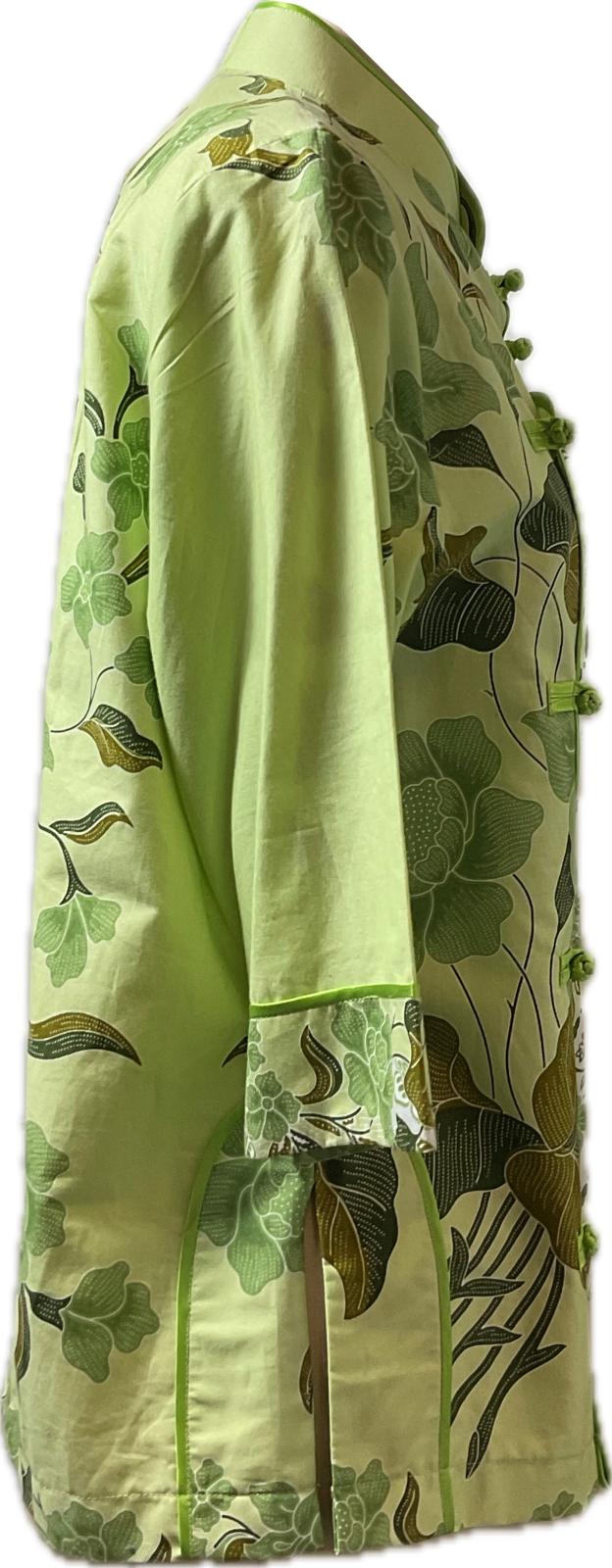 Ladies Batik Top LBT-XL-GREEN-J1111001
