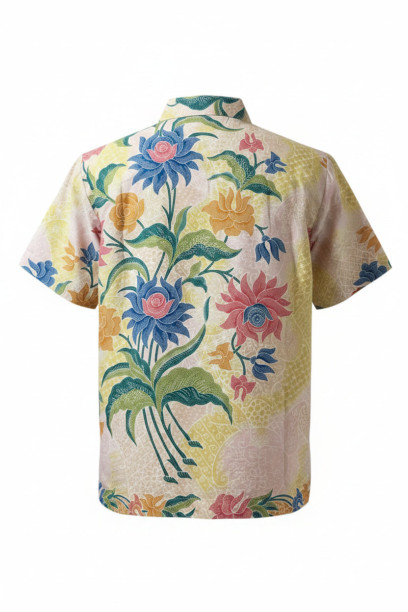 Ladies Batik Top LBT-XXL-YELLOW-N11111001