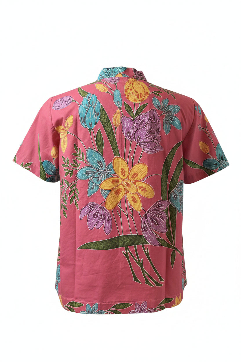Ladies Batik Top LBT-XL-PEACH-N1111003