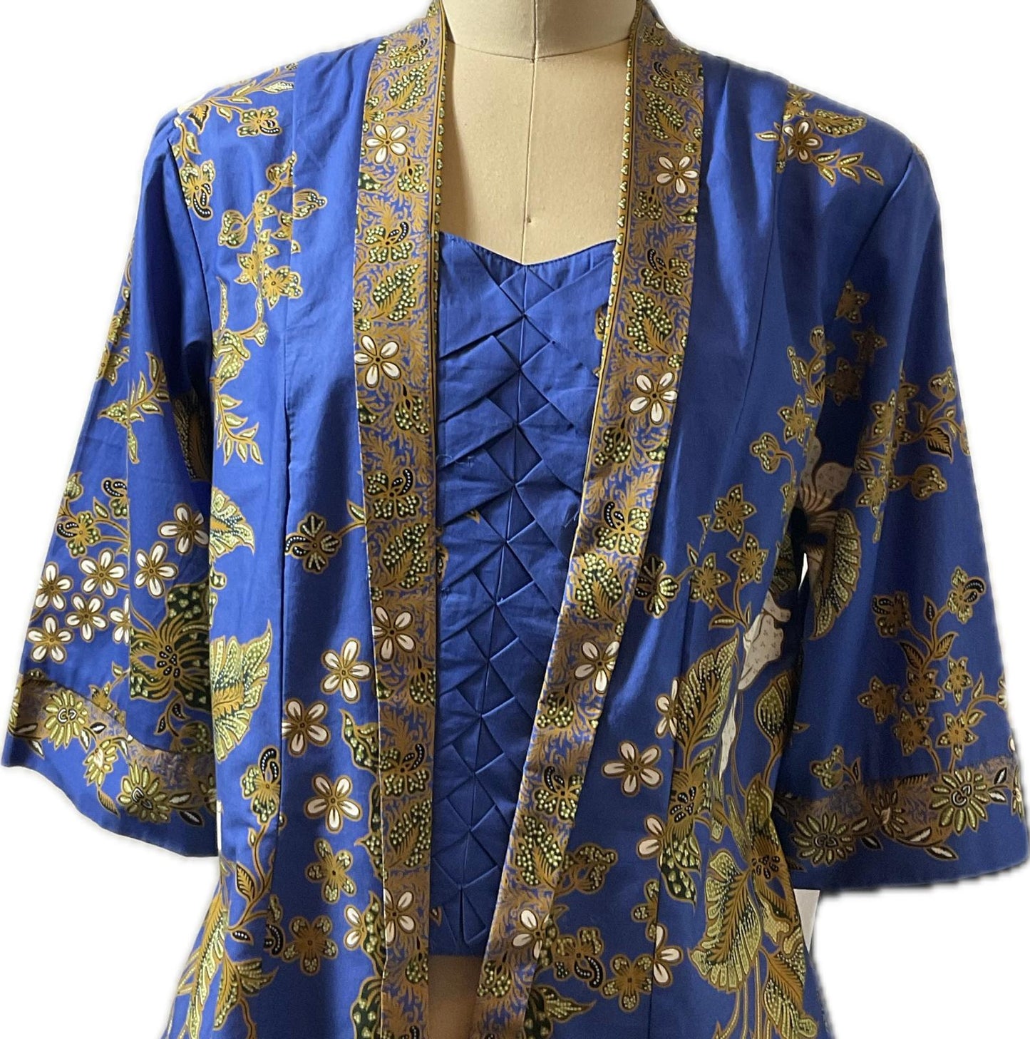 Ladies Batik Top LBT-XXXL-BLUE-U11111001